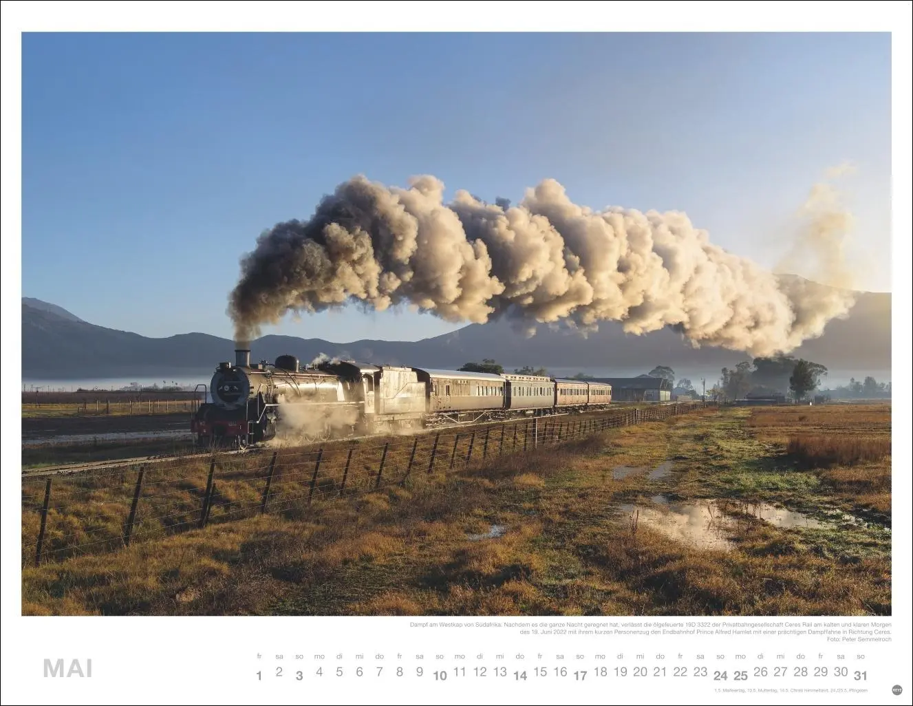 Bild: 9783756410743 | Eisenbahn-Romantik Posterkalender 2026 | Georg Wagner | Kalender
