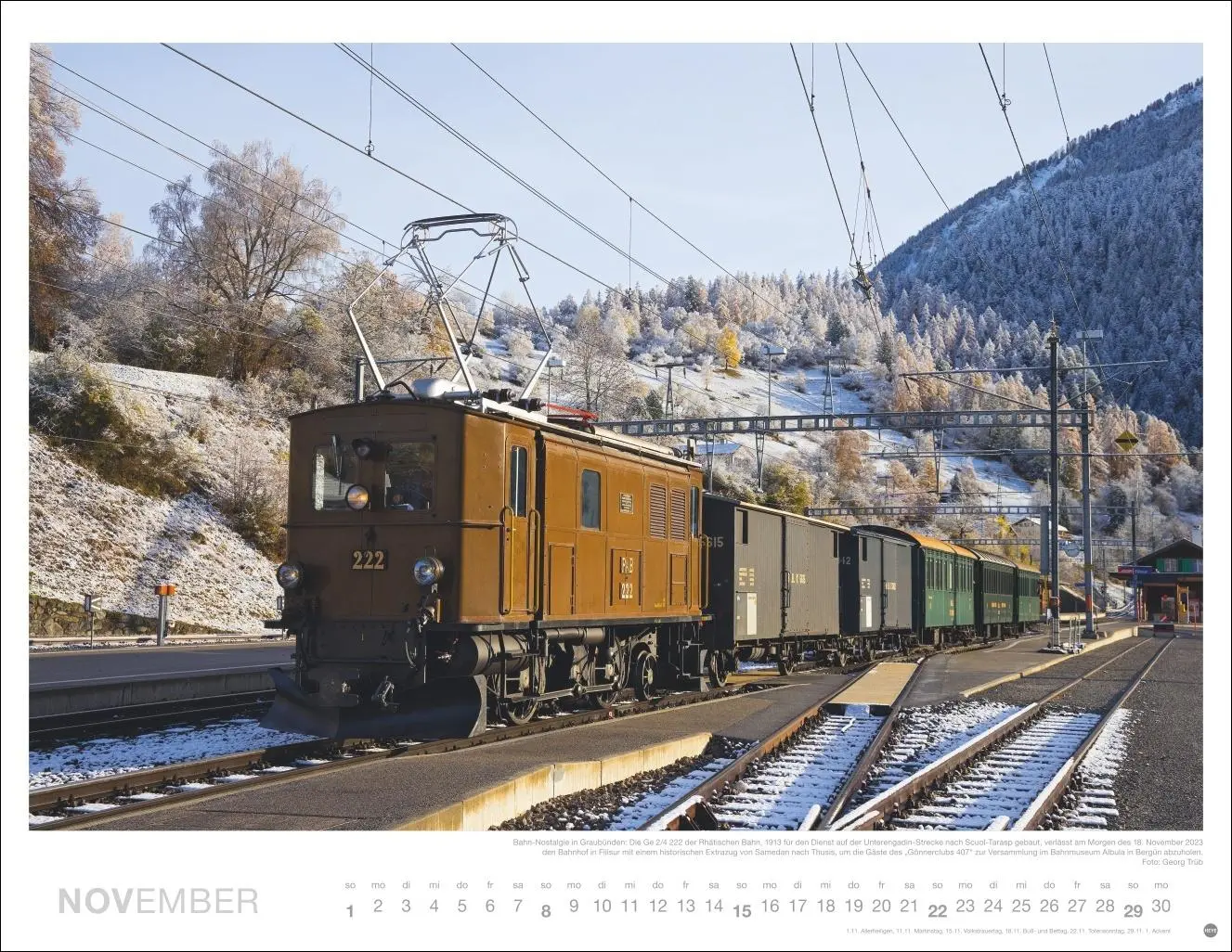 Bild: 9783756410743 | Eisenbahn-Romantik Posterkalender 2026 | Georg Wagner | Kalender