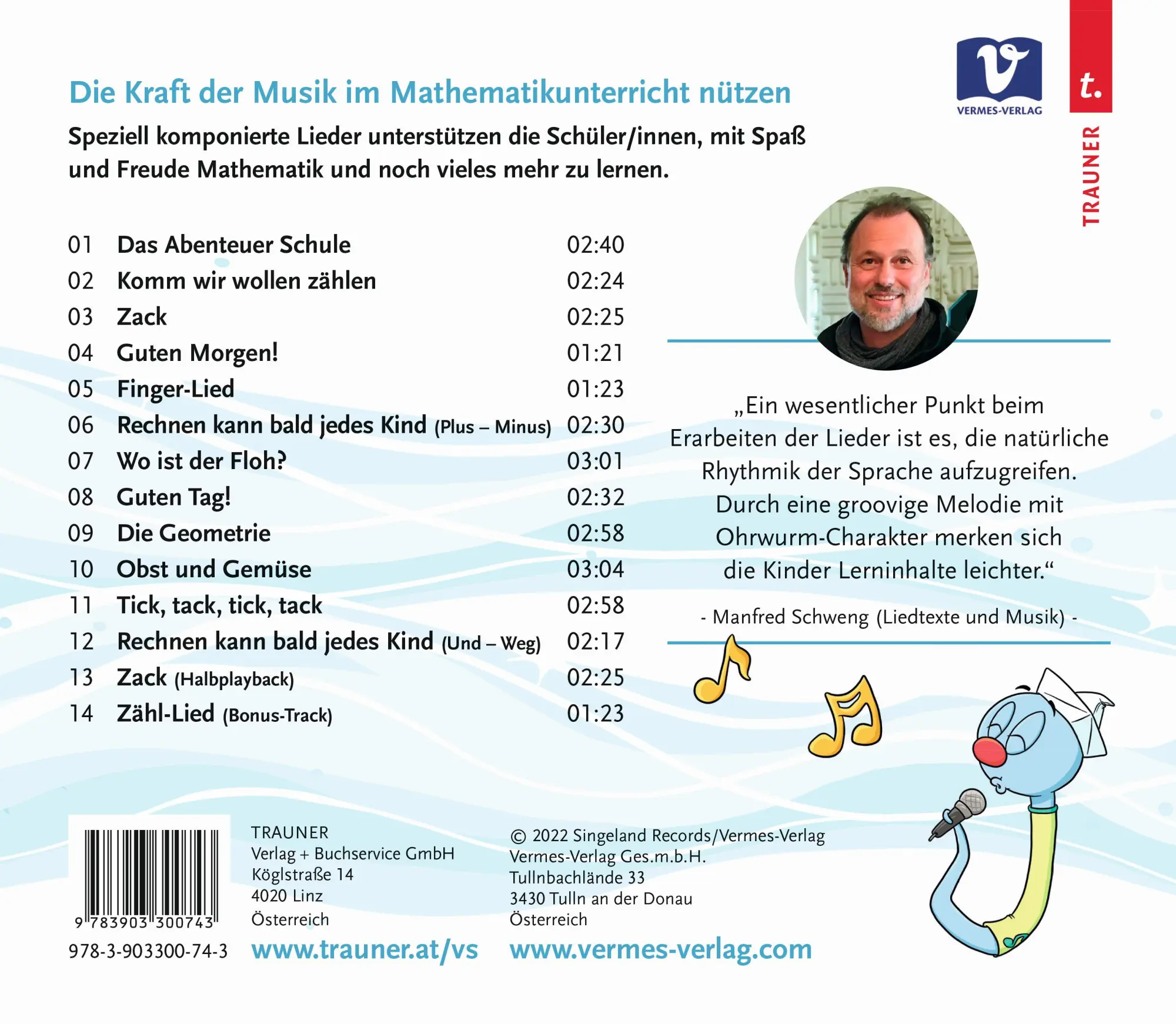 Bild: 9783903300743 | Lilli, Bakabu &amp; du | Manfred Schweng | Audio-CD | Bakabu | 33 Min.
