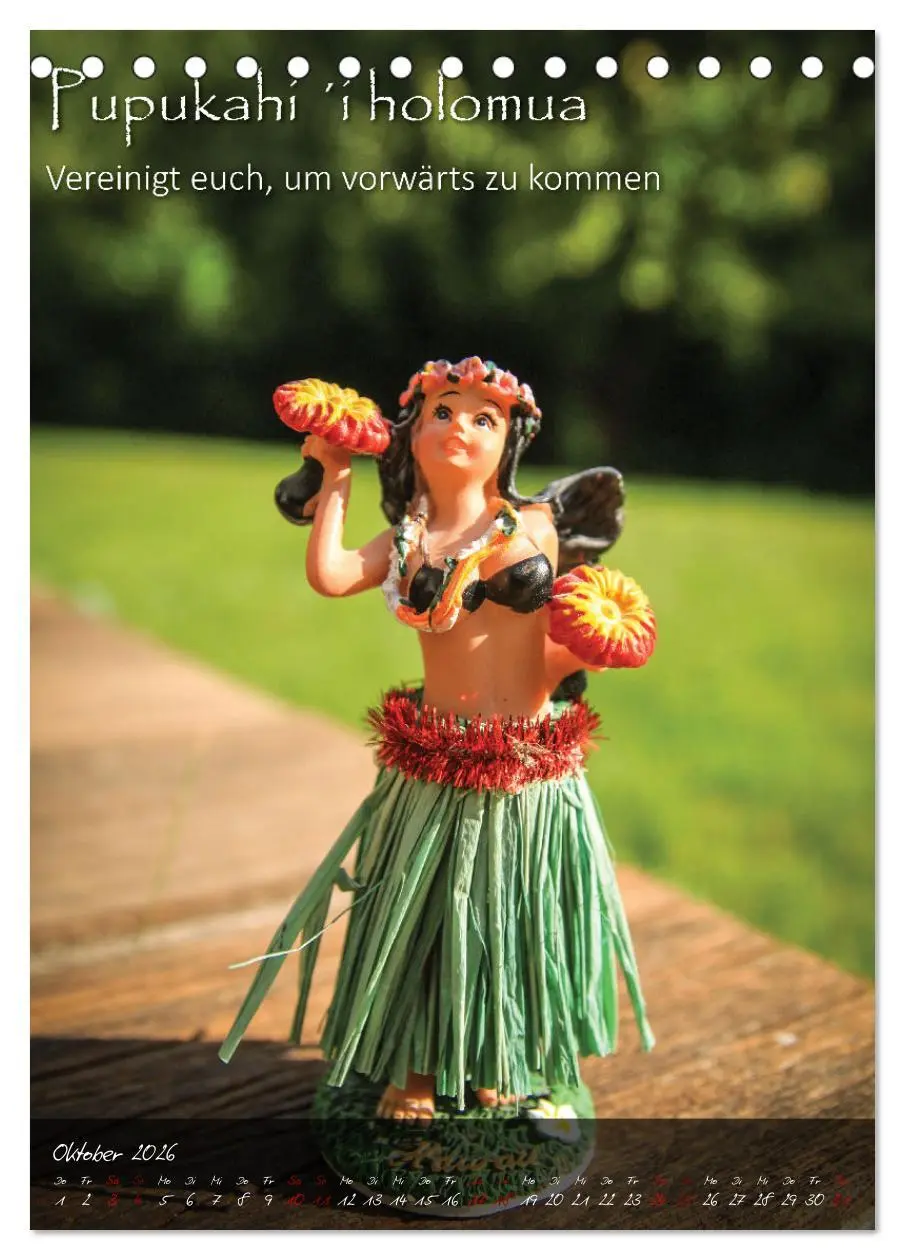 Bild: 9783516370843 | Hula Dancer - Hawaiianische Weisheiten (Tischkalender 2026 DIN A5...