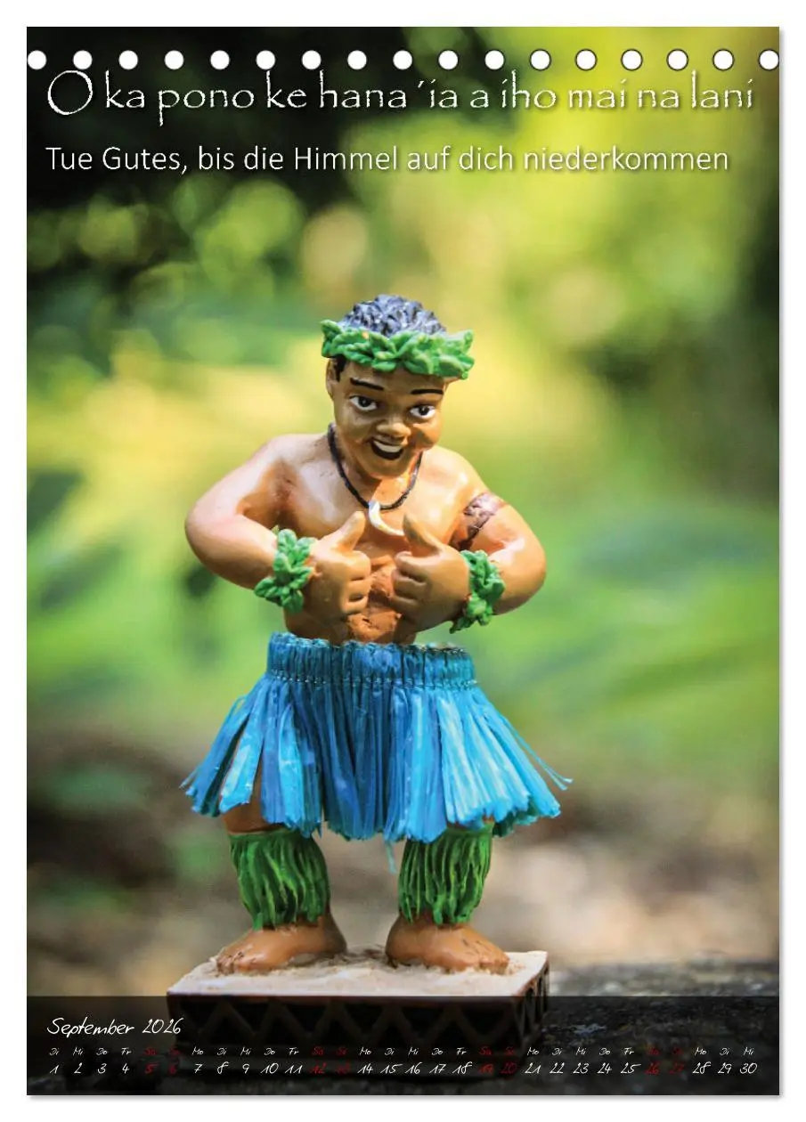 Bild: 9783516370843 | Hula Dancer - Hawaiianische Weisheiten (Tischkalender 2026 DIN A5...