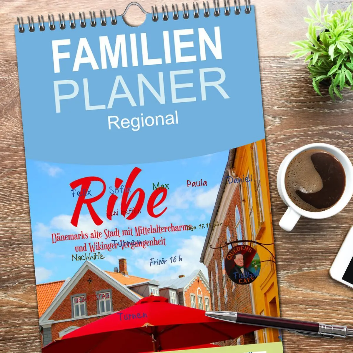 Bild: 9783516510843 | Familienplaner 2026 - Ribe, Dänemarks alte Stadt mit...