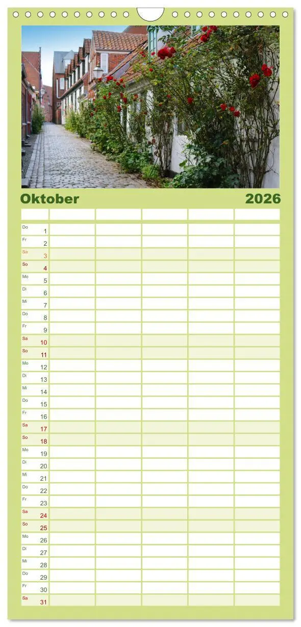 Bild: 9783516510843 | Familienplaner 2026 - Ribe, Dänemarks alte Stadt mit...