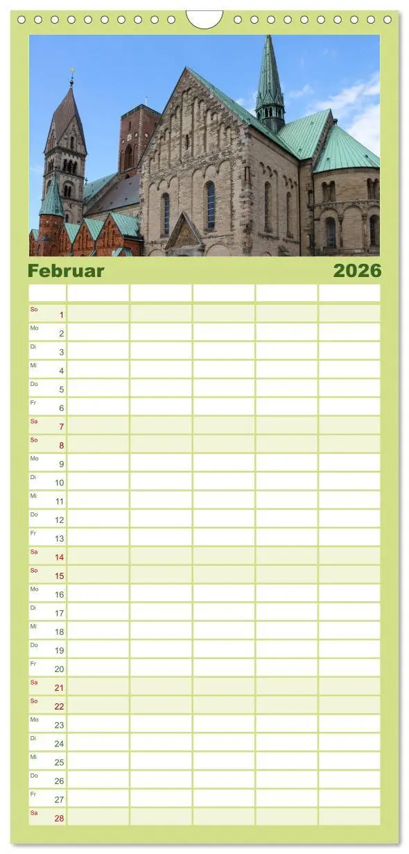 Bild: 9783516510843 | Familienplaner 2026 - Ribe, Dänemarks alte Stadt mit...