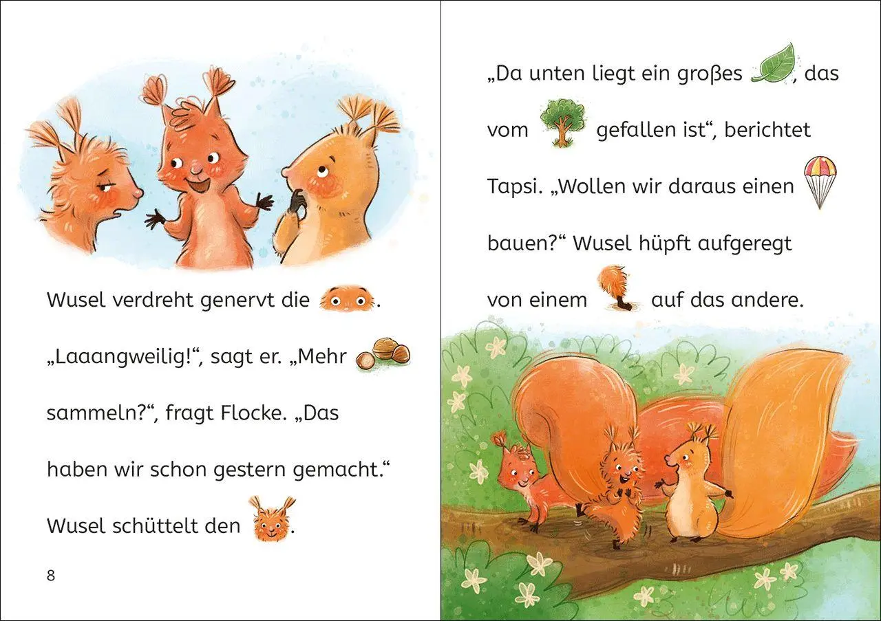 Bild: 9783743220843 | Bildermaus - Geschichten von frechen Eichhörnchen | Katja Richert