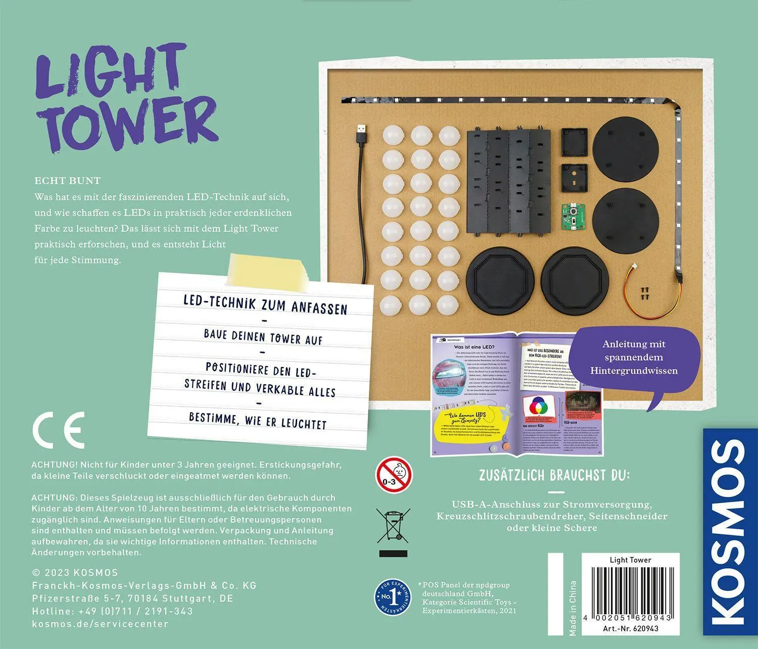Bild: 4002051620943 | Light Tower | Experimentierkasten | Spiel | Brettspiel | 620943 | 2023