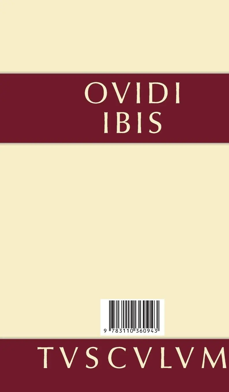 Rückseite: 9783110360943 | Ibis. Fragmente. Ovidiana | Lateinisch - deutsch | Naso | Buch | 2014