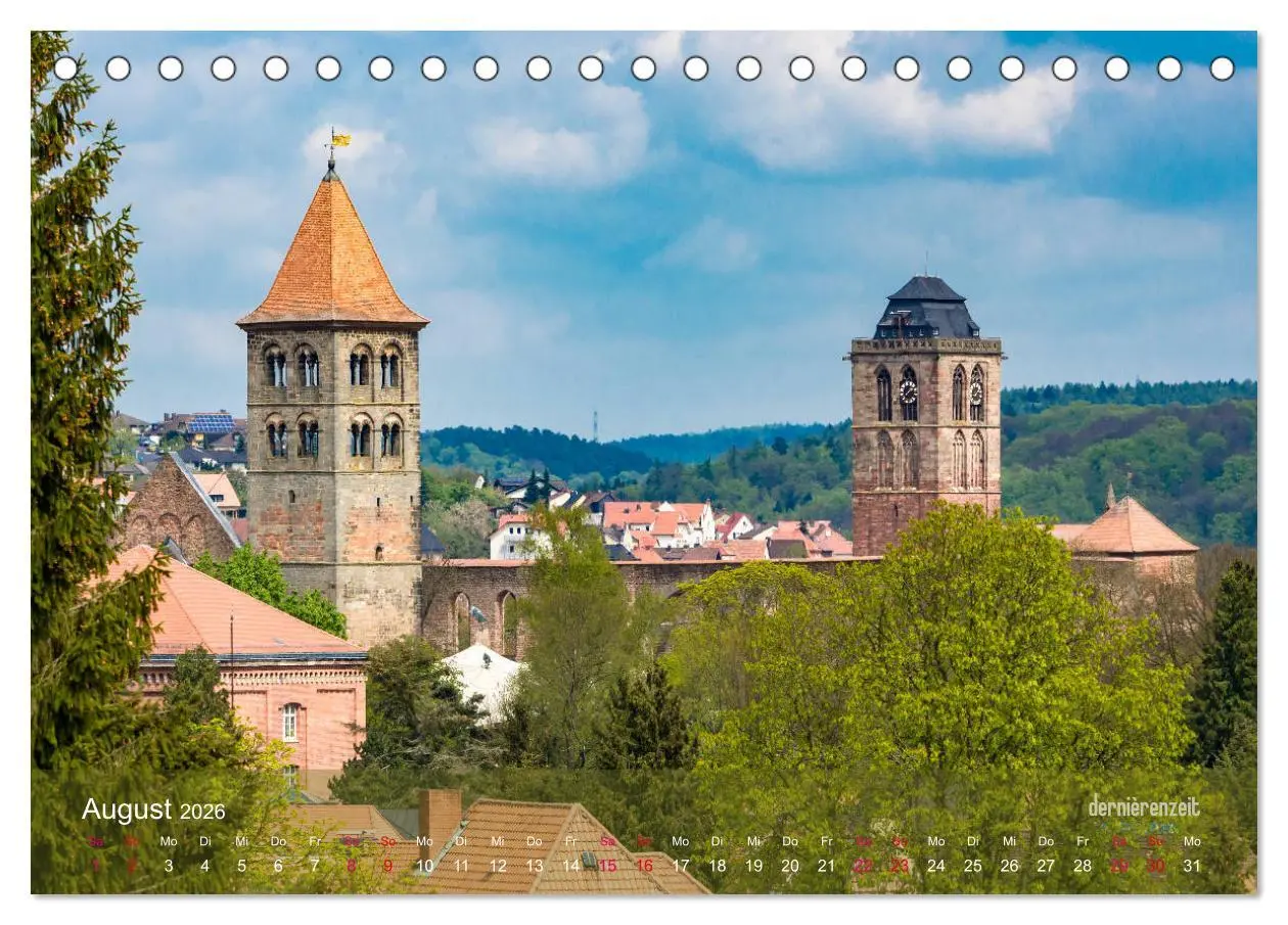 Bild: 9783457720943 | bad hersfeld zeitlos (Tischkalender 2026 DIN A5 quer), CALVENDO...