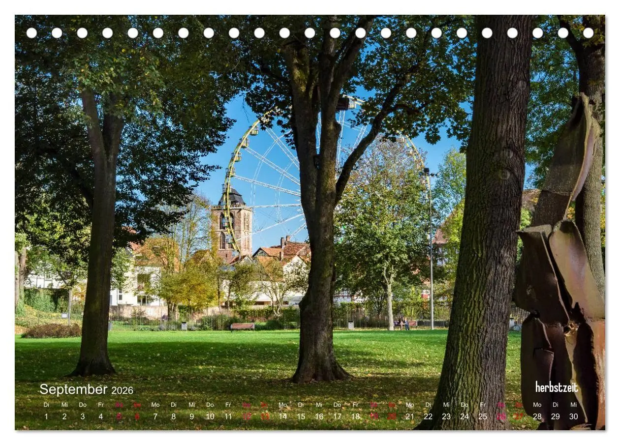 Bild: 9783457720943 | bad hersfeld zeitlos (Tischkalender 2026 DIN A5 quer), CALVENDO...