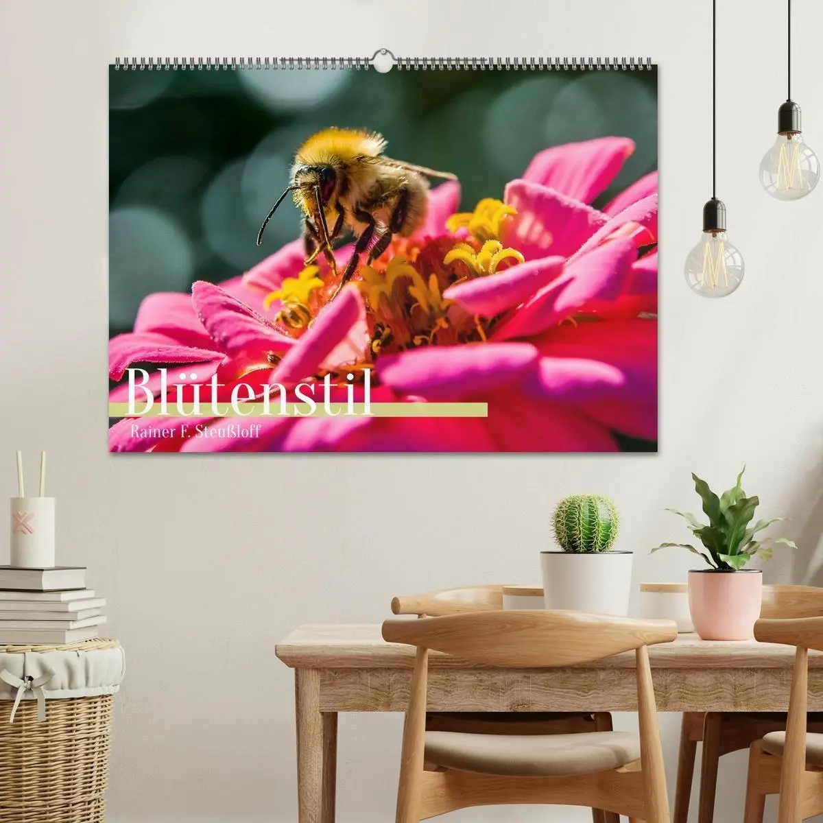 Bild: 9783516670943 | Blütenstil (Wandkalender 2026 DIN A2 quer), CALVENDO Monatskalender