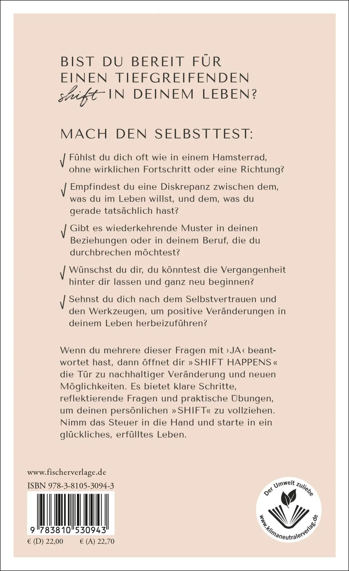 Rückseite: 9783810530943 | Shift happens | Bilge Can Arik | Buch | 304 S. | Deutsch | 2023