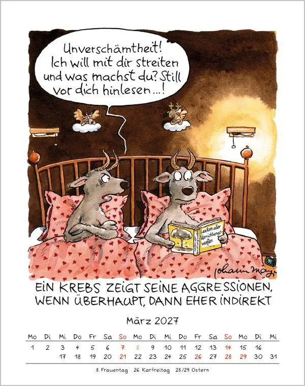 Bild: 9783819300943 | Krebs 2027 | Verlag Korsch | Kalender | Spiralbindung | 13 S. | 2027