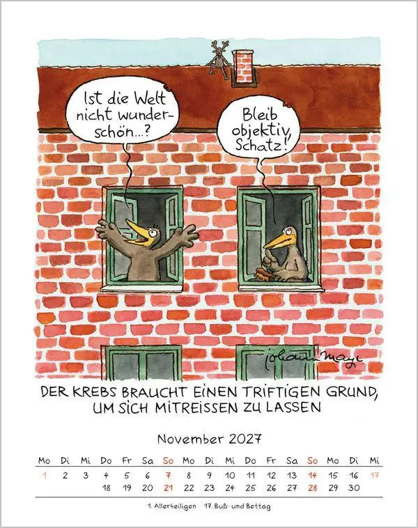 Bild: 9783819300943 | Krebs 2027 | Verlag Korsch | Kalender | Spiralbindung | 13 S. | 2027