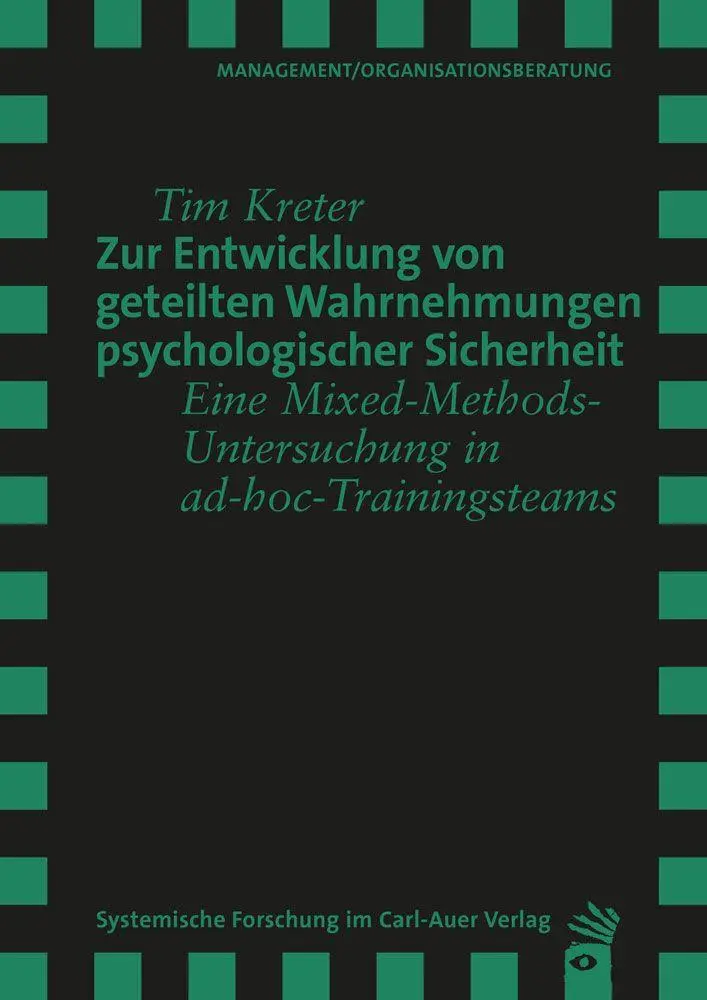 Cover: 9783849790943 | Zur Entwicklung von geteilten Wahrnehmungen psychologischer Sicherheit