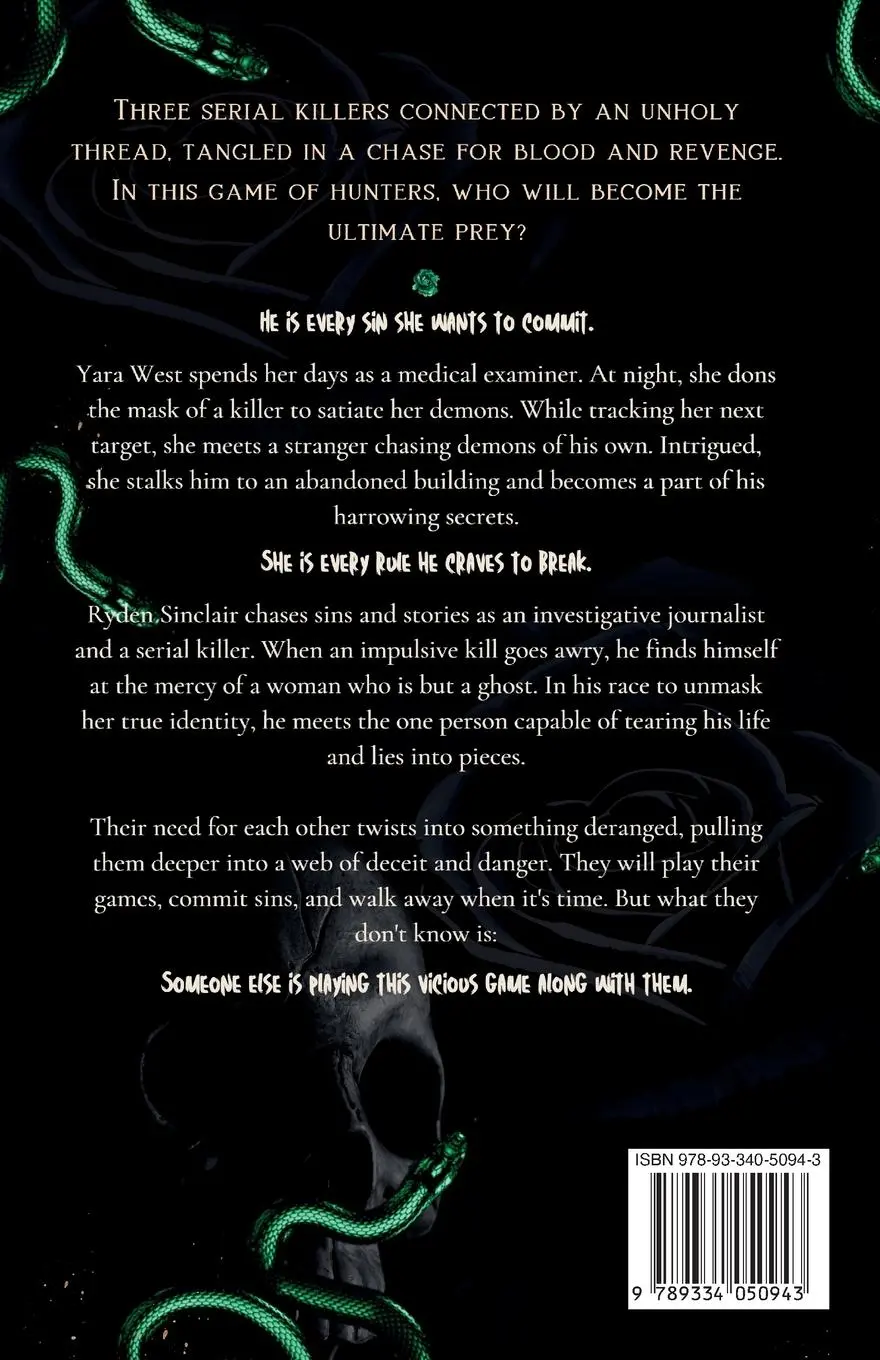 Rückseite: 9789334050943 | Unholy Bonds | Serial Killer Romance | Maya Raine | Taschenbuch | 2024