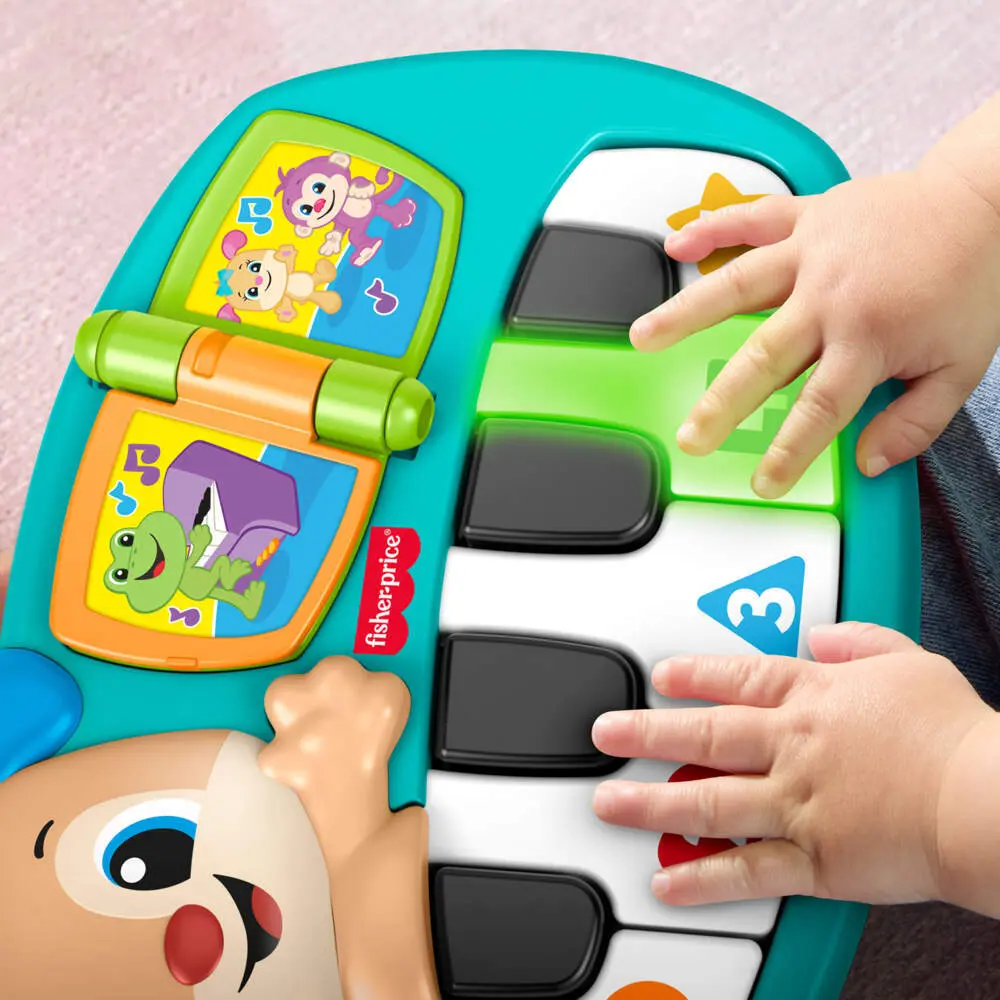 Bild: 194735381043 | Fisher-Price Lernspaß Hündchen-Piano | Offene Verpackung | JMM48