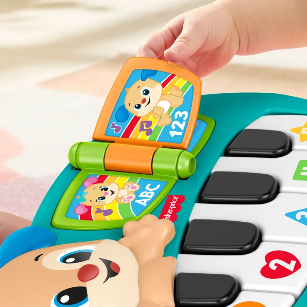 Bild: 194735381043 | Fisher-Price Lernspaß Hündchen-Piano | Offene Verpackung | JMM48