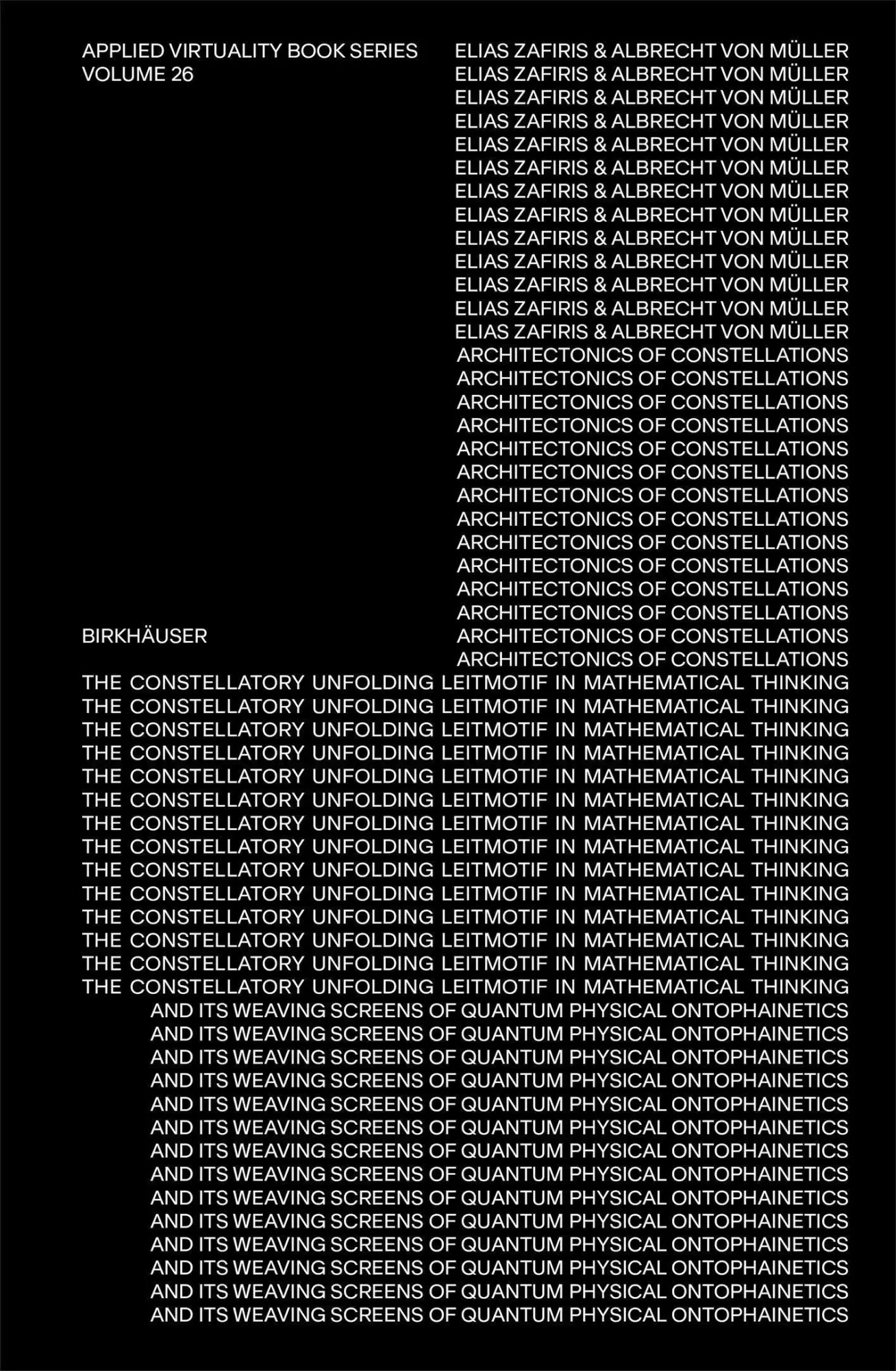 Cover: 9783035631043 | Architectonics of Constellations | Elias Zafiris (u. a.) | Taschenbuch