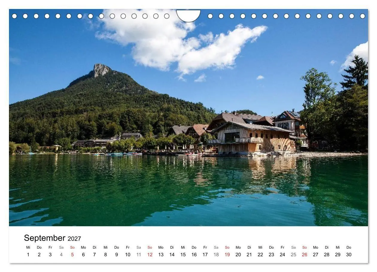 Bild: 9783569891043 | Salzkammergut - Die schönsten Seen Oberösterreichs (Wandkalender...