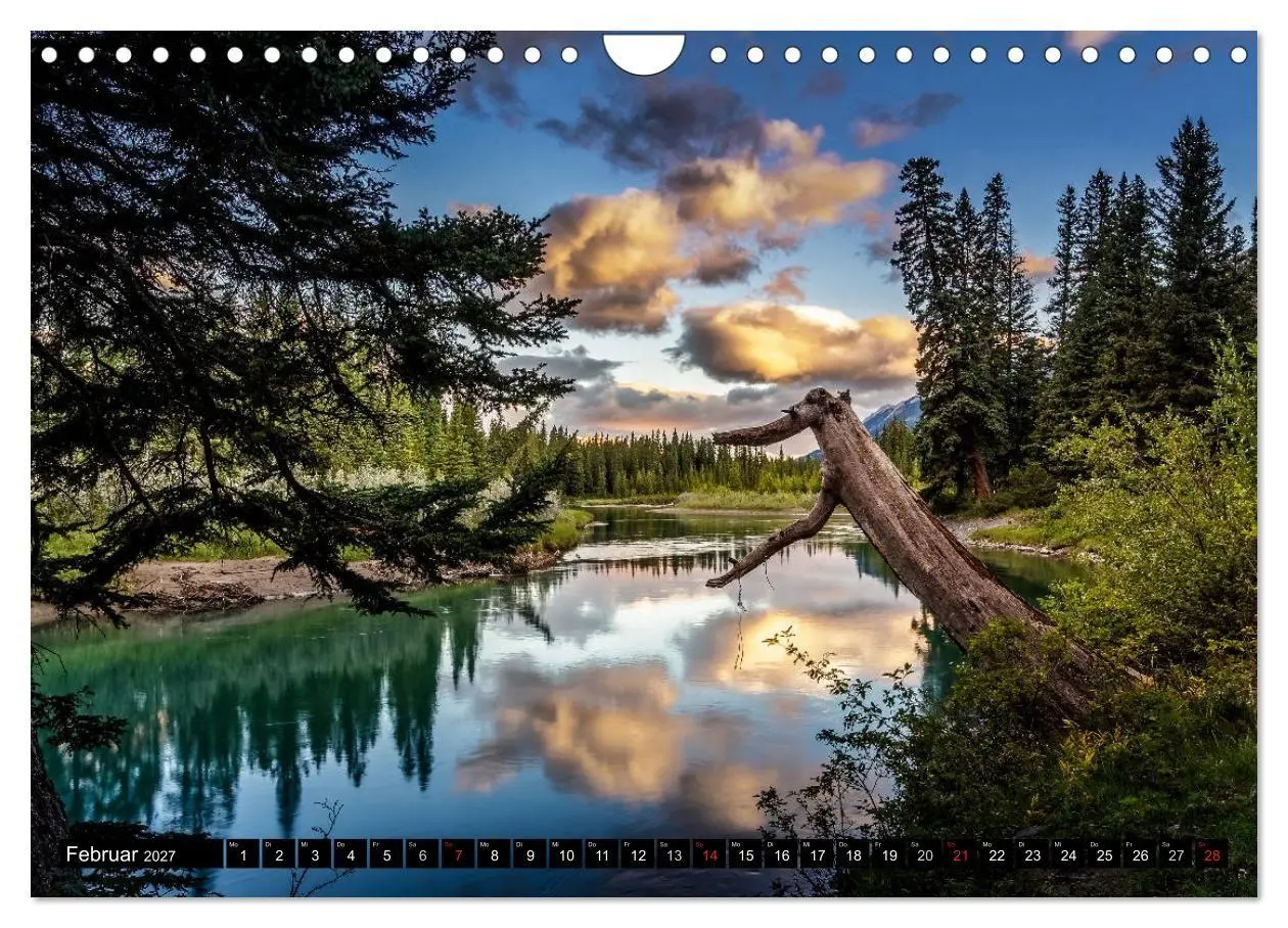 Bild: 9783594231043 | West-Kanada (Wandkalender 2027 DIN A4 quer), CALVENDO Monatskalender