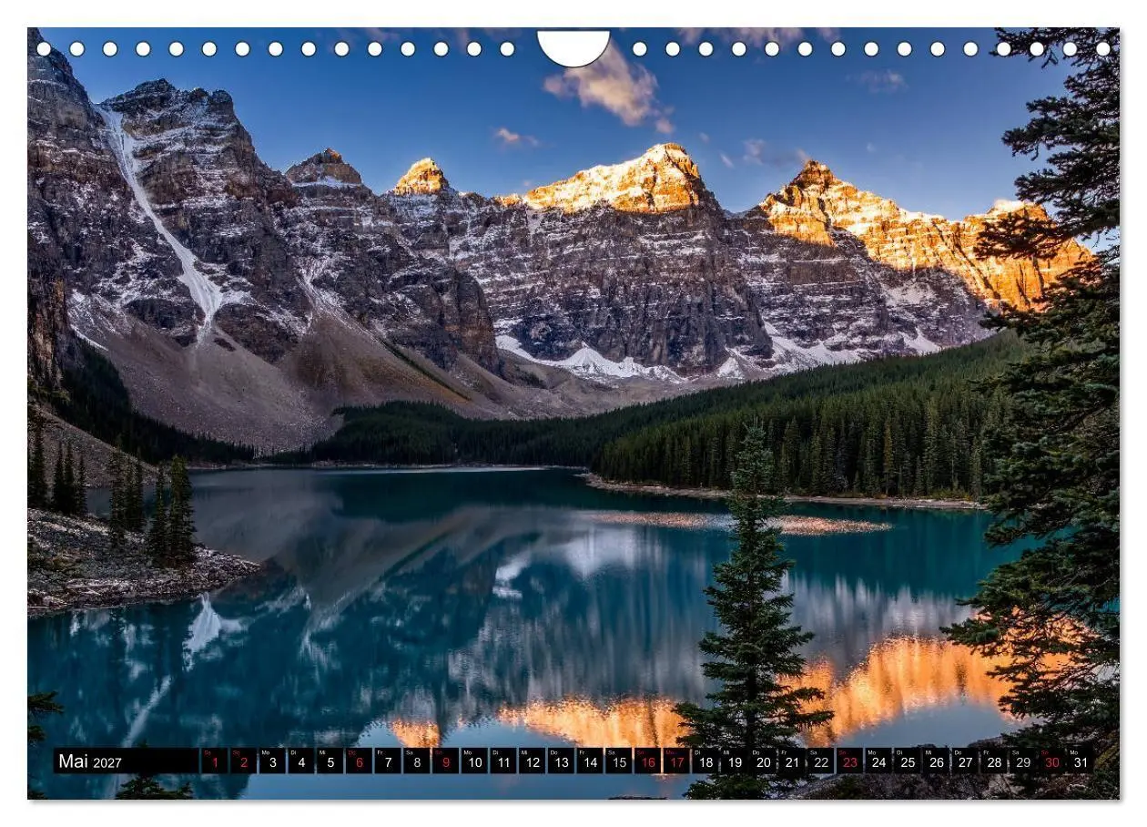 Bild: 9783594231043 | West-Kanada (Wandkalender 2027 DIN A4 quer), CALVENDO Monatskalender