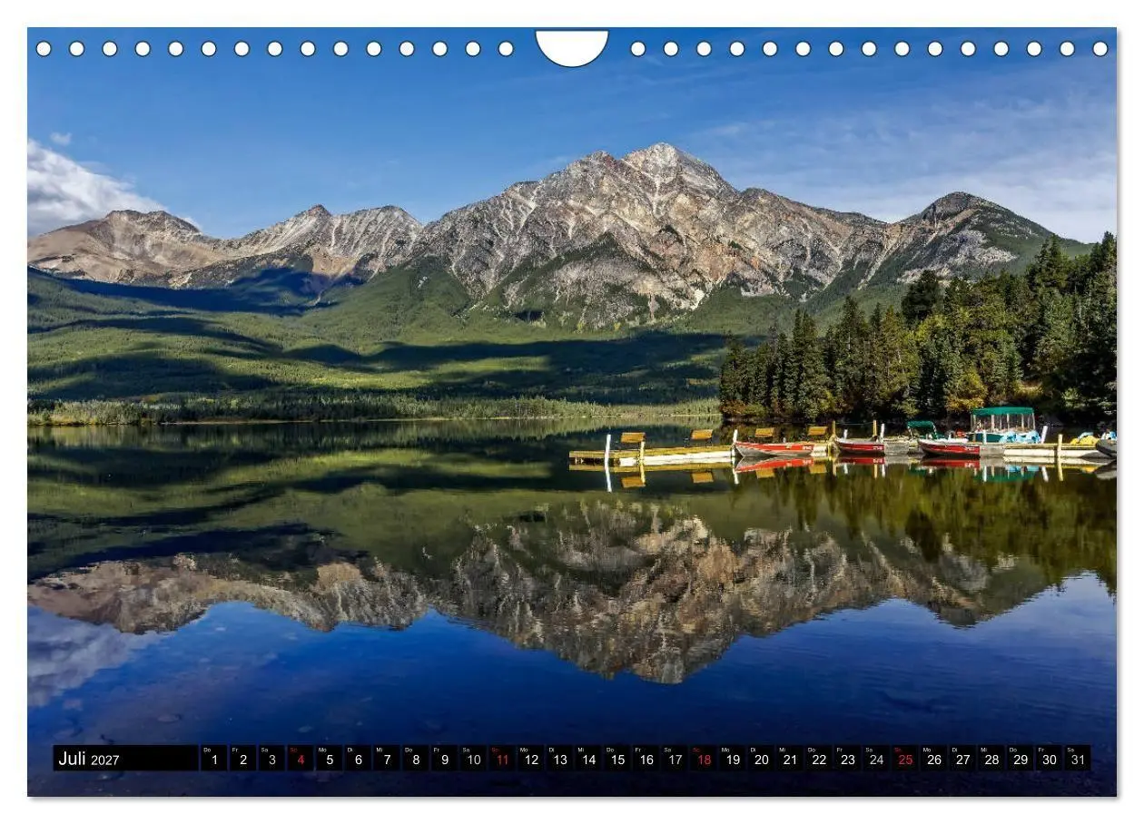 Bild: 9783594231043 | West-Kanada (Wandkalender 2027 DIN A4 quer), CALVENDO Monatskalender