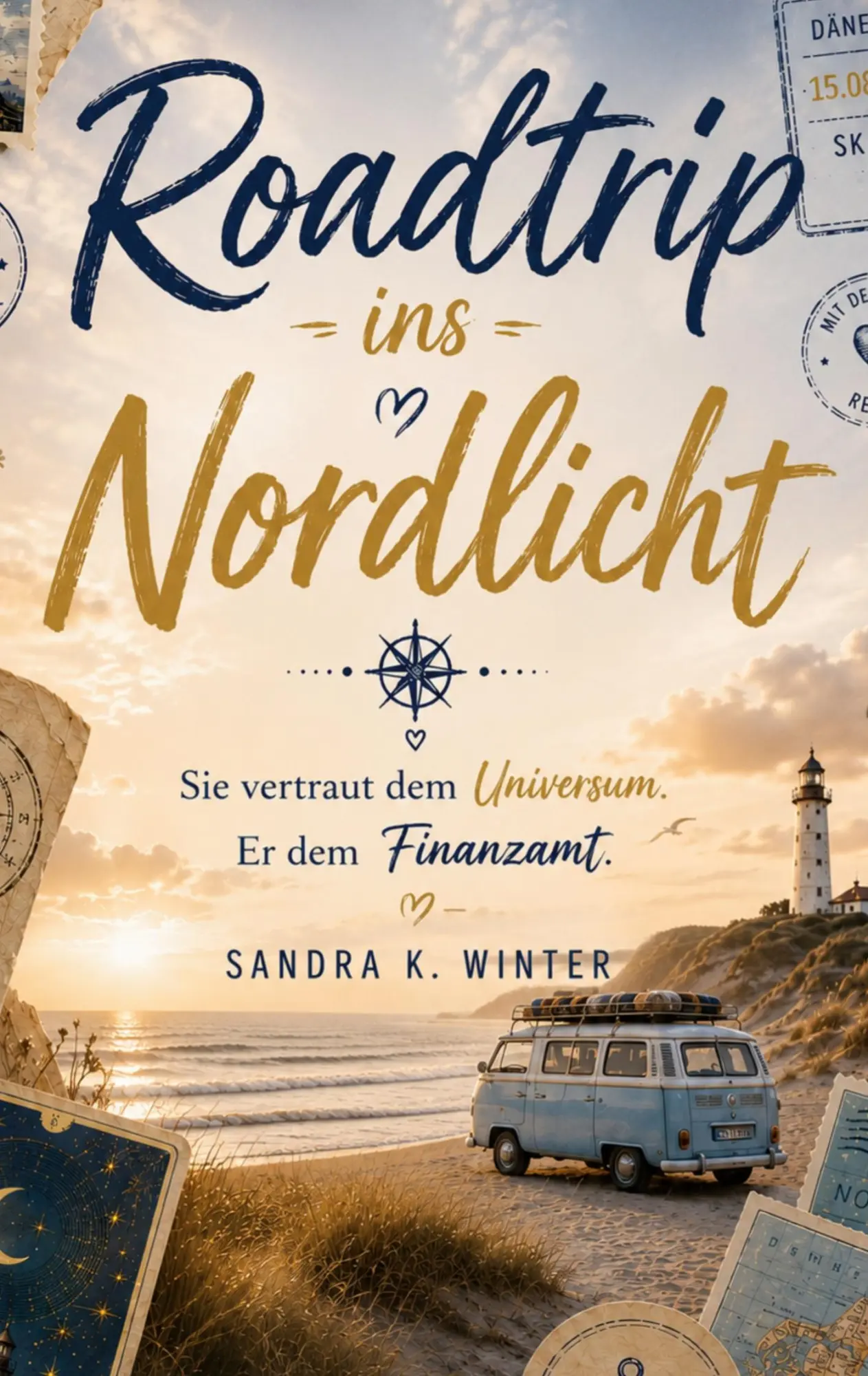 Cover: 9783696371043 | Roadtrip ins Nordlicht | Sie vertraut dem Universum. Er dem Finanzamt.