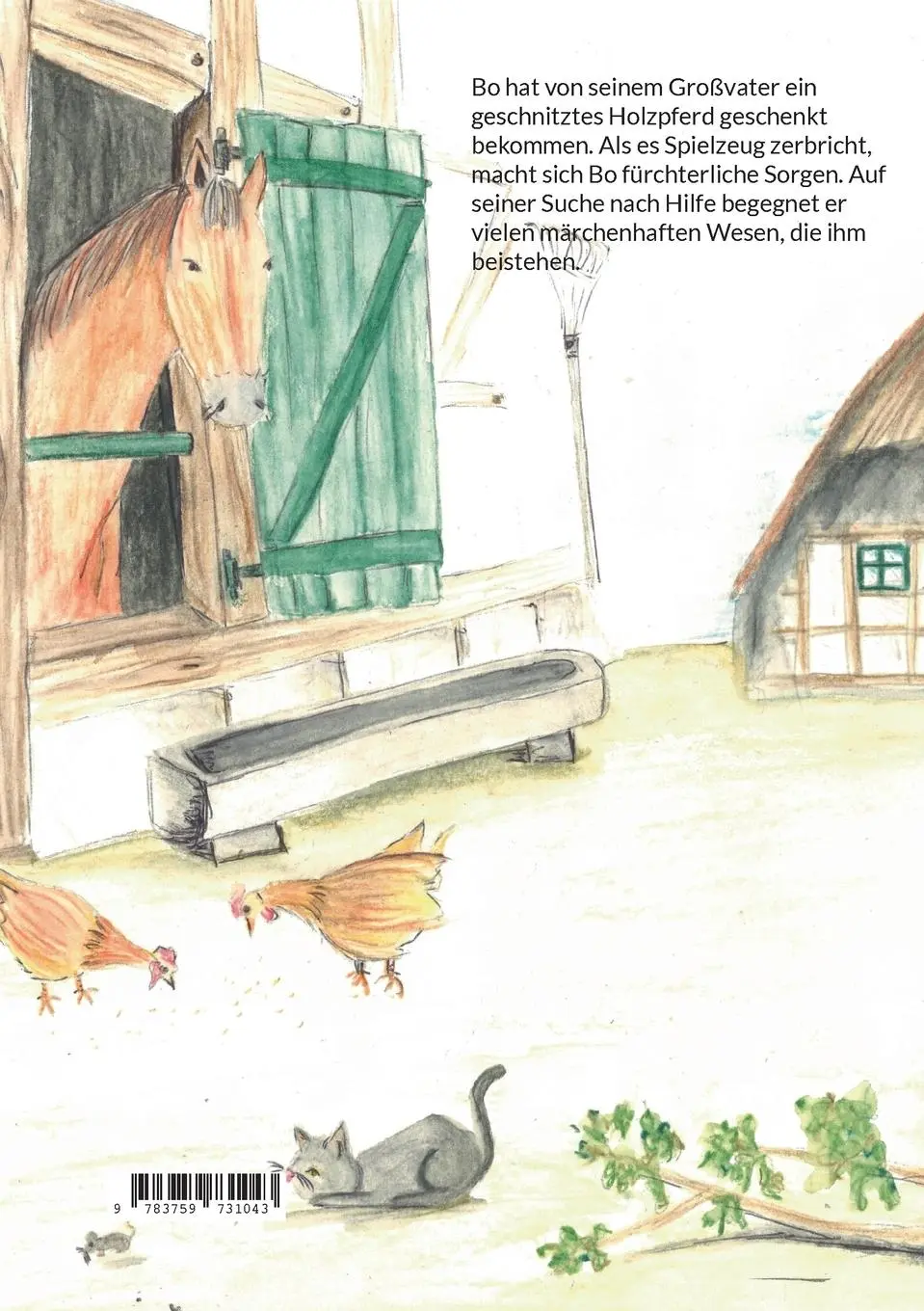 Rückseite: 9783759731043 | Bo und der fehlende Mut | W. Redemann (u. a.) | Taschenbuch | 36 S.