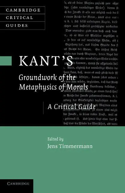Cover: 9781107641143 | Kant's 'Groundwork of the Metaphysics of Morals' | A Critical Guide