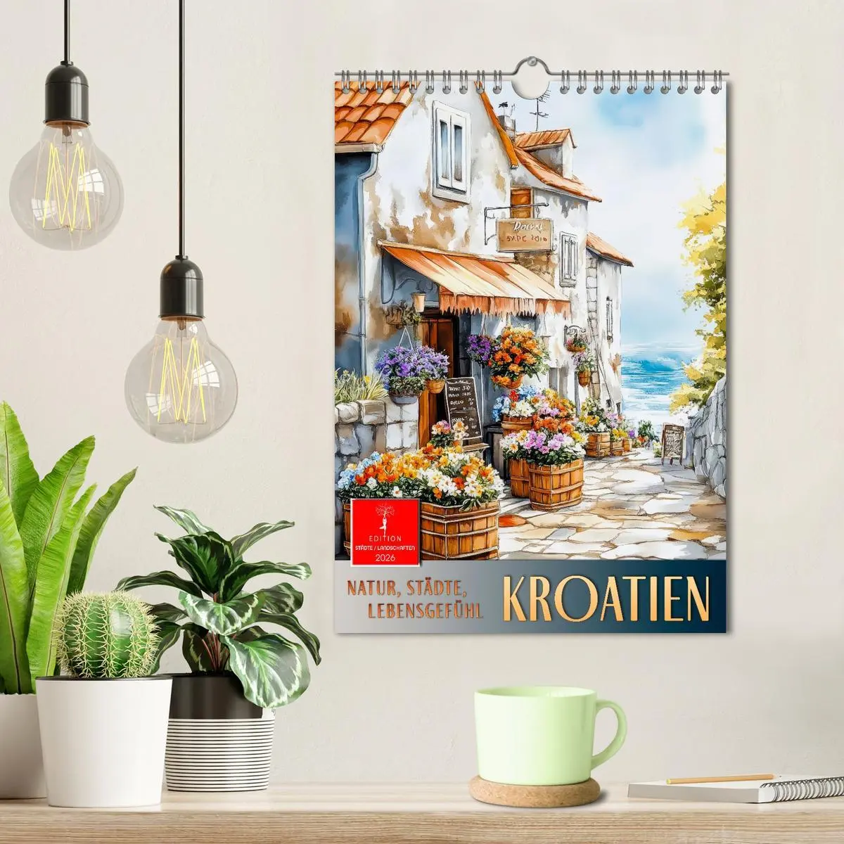 Bild: 9783457461143 | Kroatien - Natur, Städte, Lebensgefühl (Wandkalender 2026 DIN A4...
