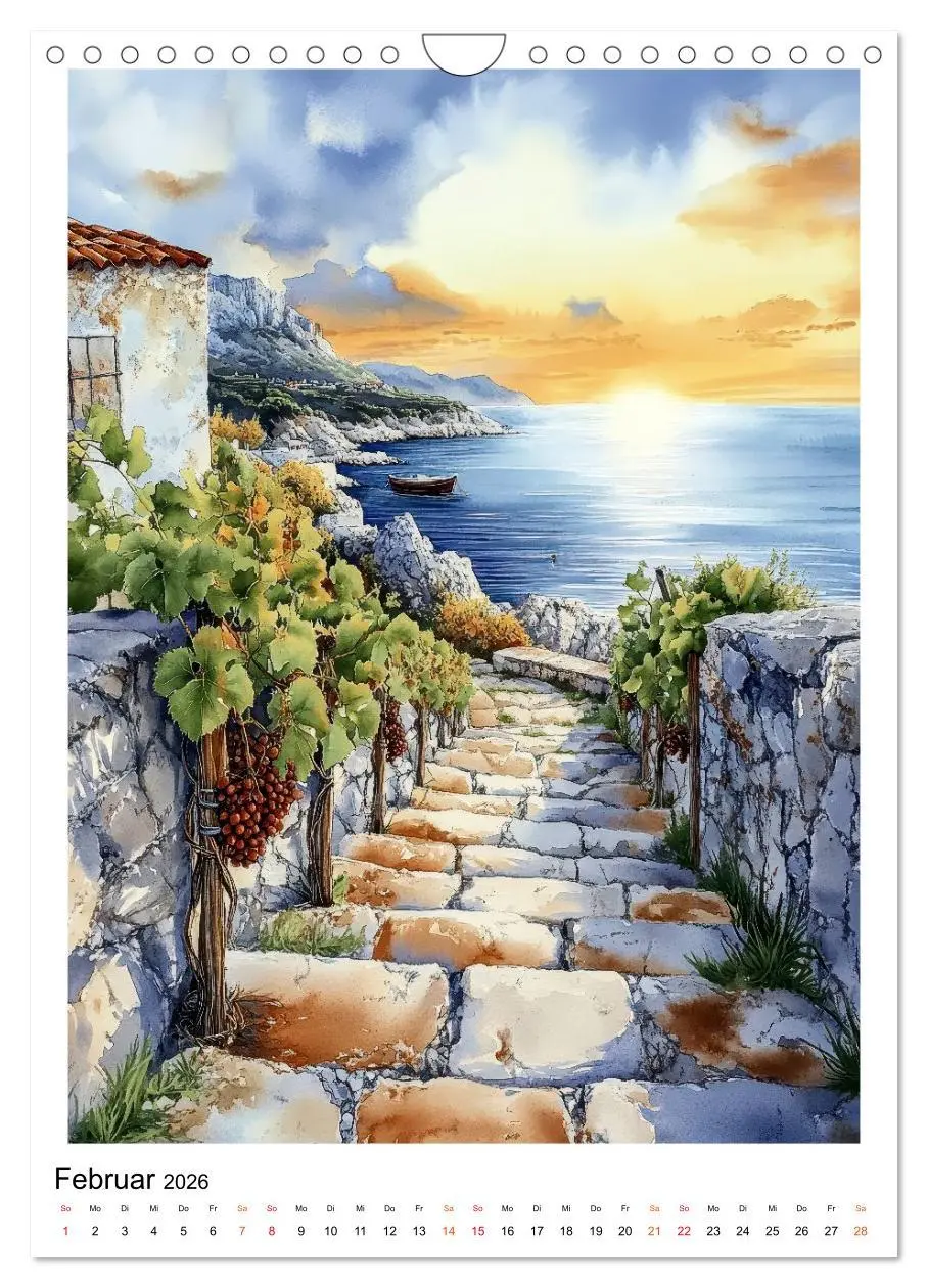 Bild: 9783457461143 | Kroatien - Natur, Städte, Lebensgefühl (Wandkalender 2026 DIN A4...