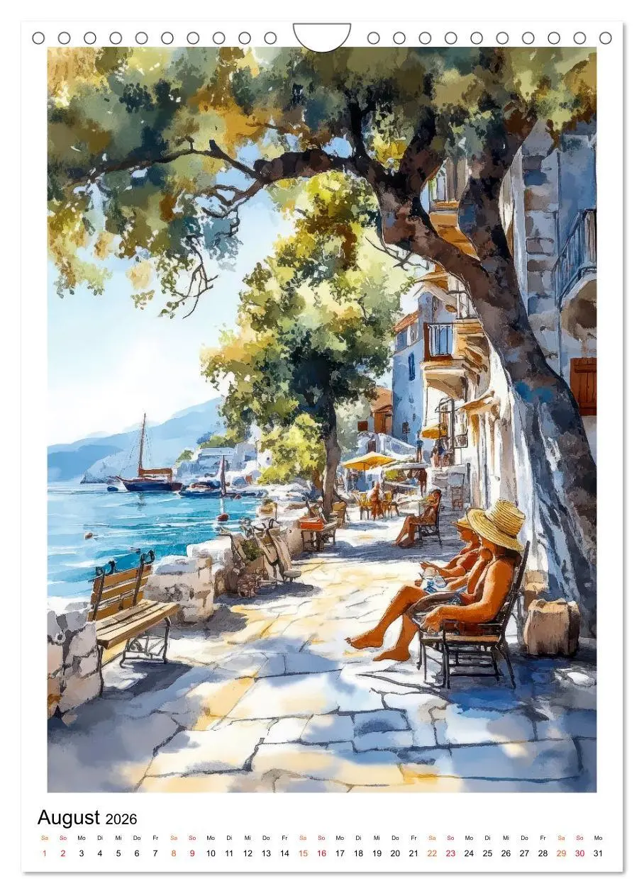 Bild: 9783457461143 | Kroatien - Natur, Städte, Lebensgefühl (Wandkalender 2026 DIN A4...