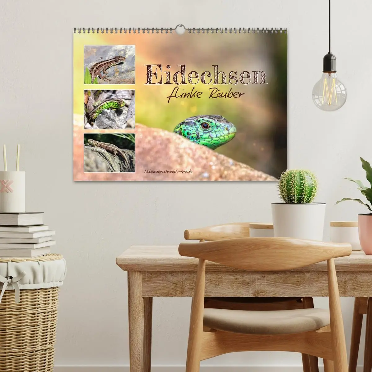Bild: 9783457911143 | Eidechsen, flinke Räuber (Wandkalender 2026 DIN A3 quer), CALVENDO...