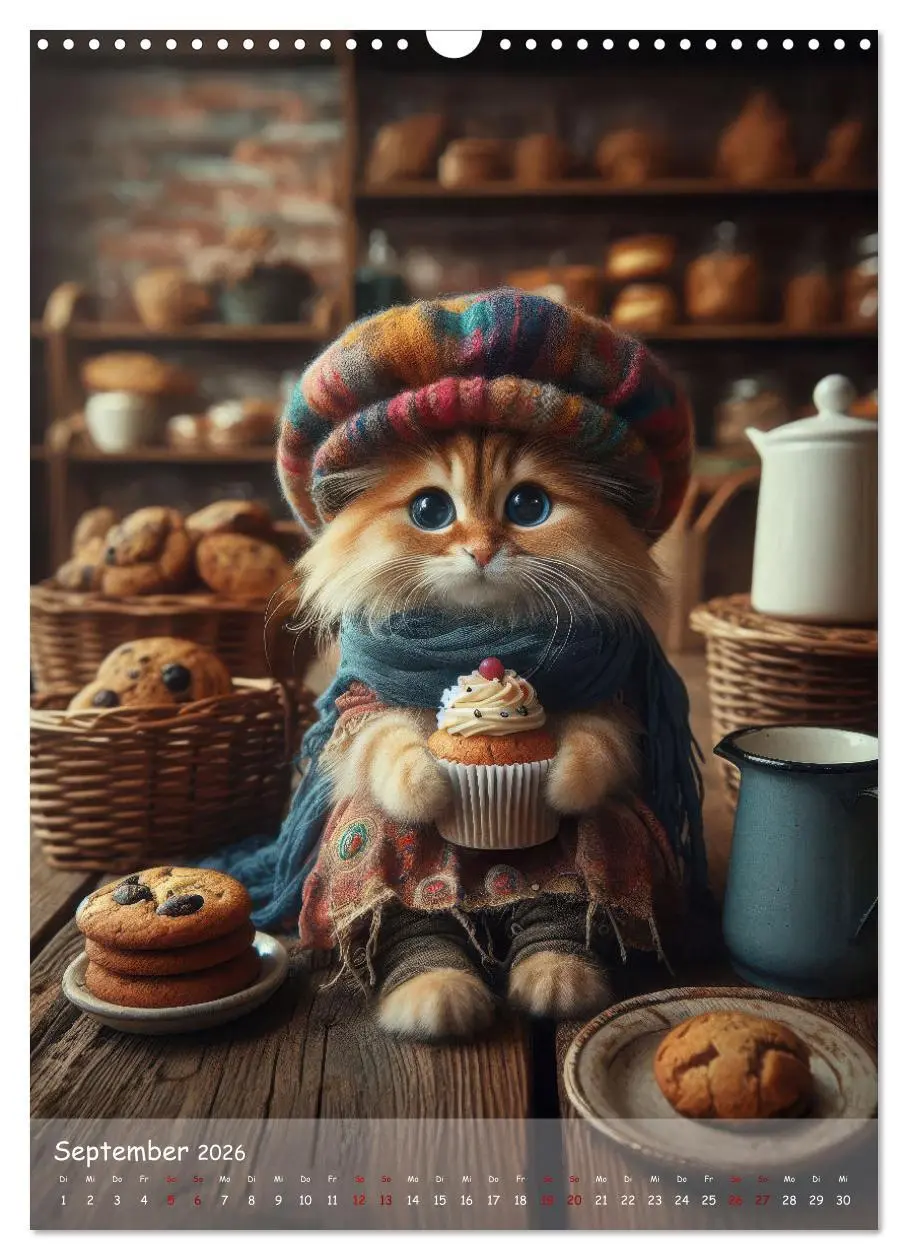 Bild: 9783516241143 | Katzen im Boho-Look - Ein Jahr voller Vielfalt und Charme mit...