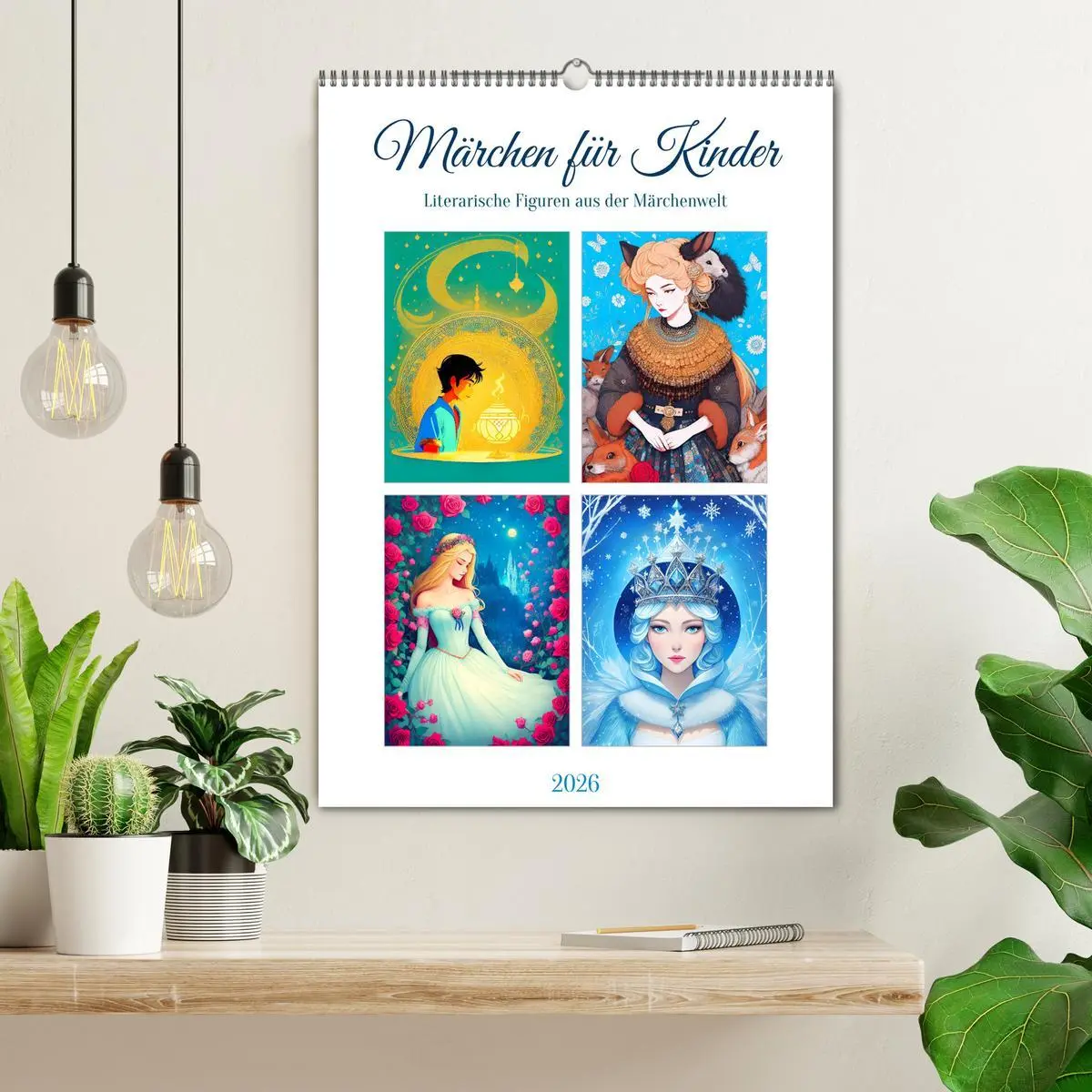 Bild: 9783516311143 | Märchen für Kinder (Wandkalender 2026 DIN A2 hoch), CALVENDO...