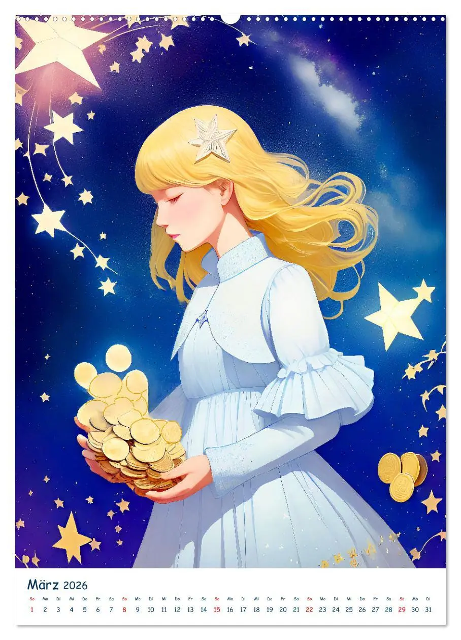 Bild: 9783516311143 | Märchen für Kinder (Wandkalender 2026 DIN A2 hoch), CALVENDO...