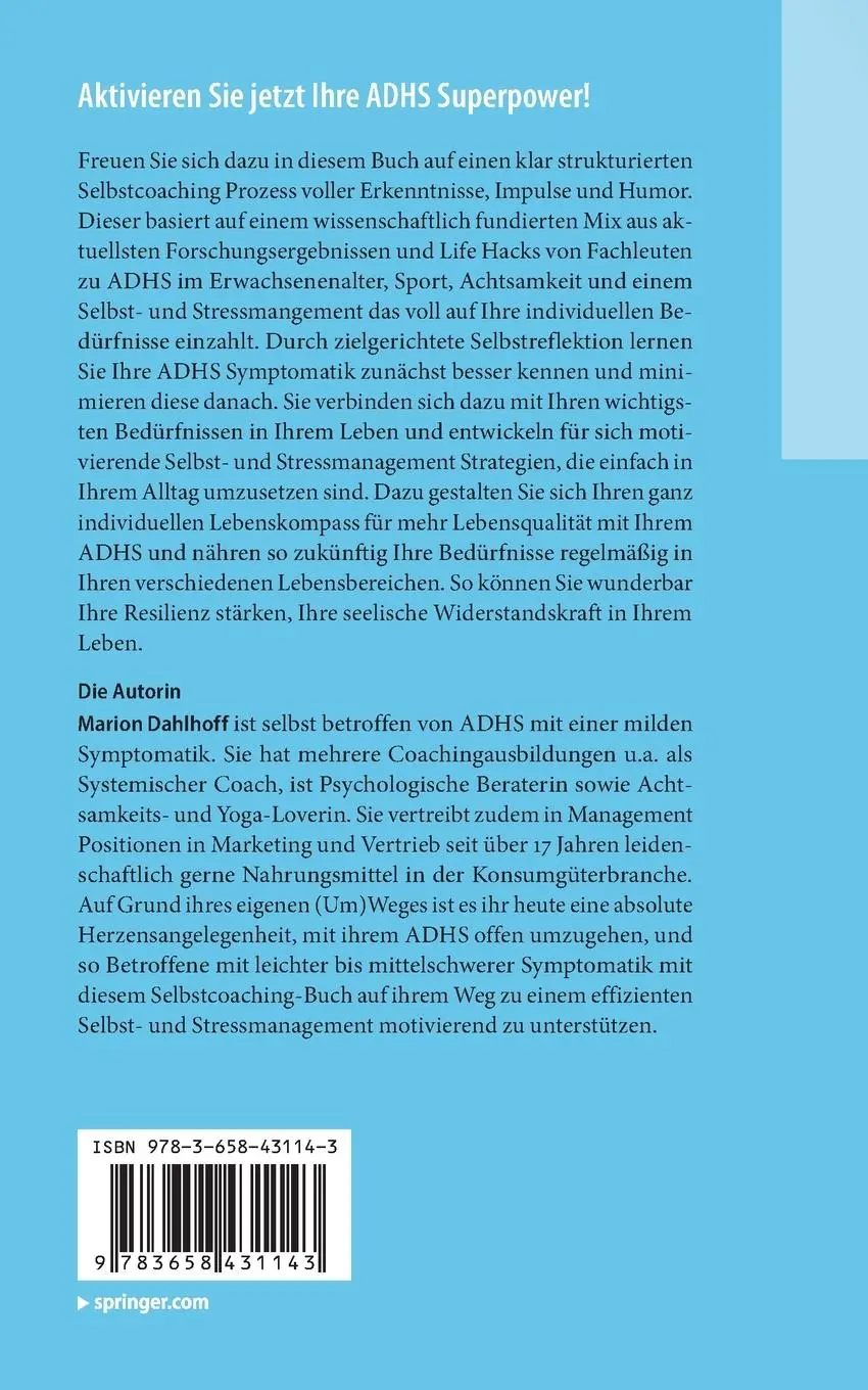 Rückseite: 9783658431143 | Tapetenwechsel für die Seele | Marion Dahlhoff | Taschenbuch | xxxi