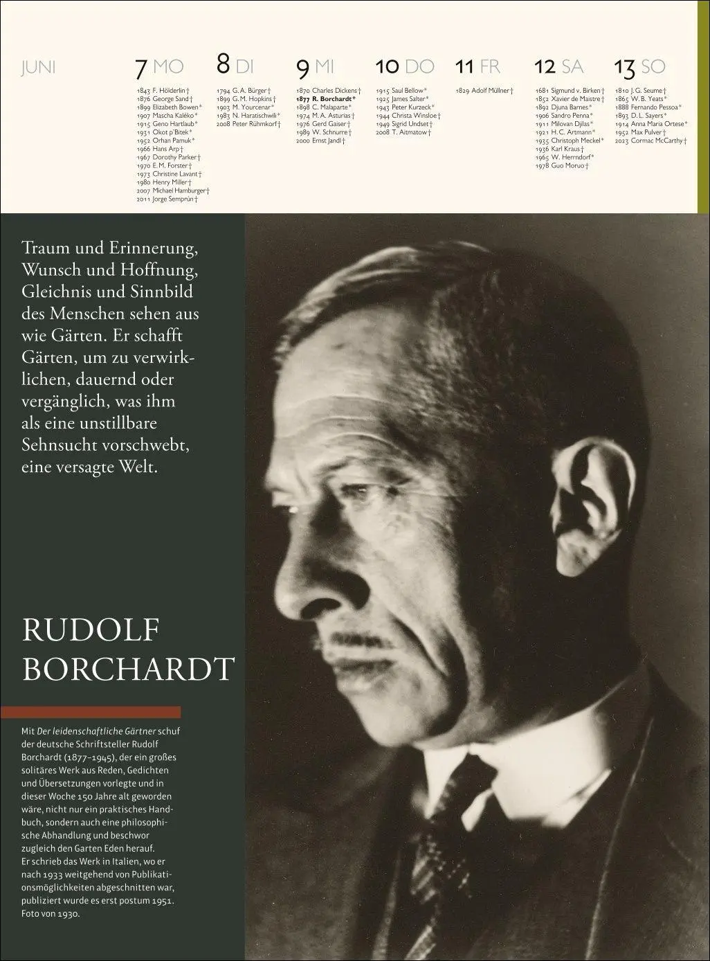 Bild: 9783840041143 | Der Literatur Kalender Wochenkalender 2027 | Claudia Jürgens | 60 S.
