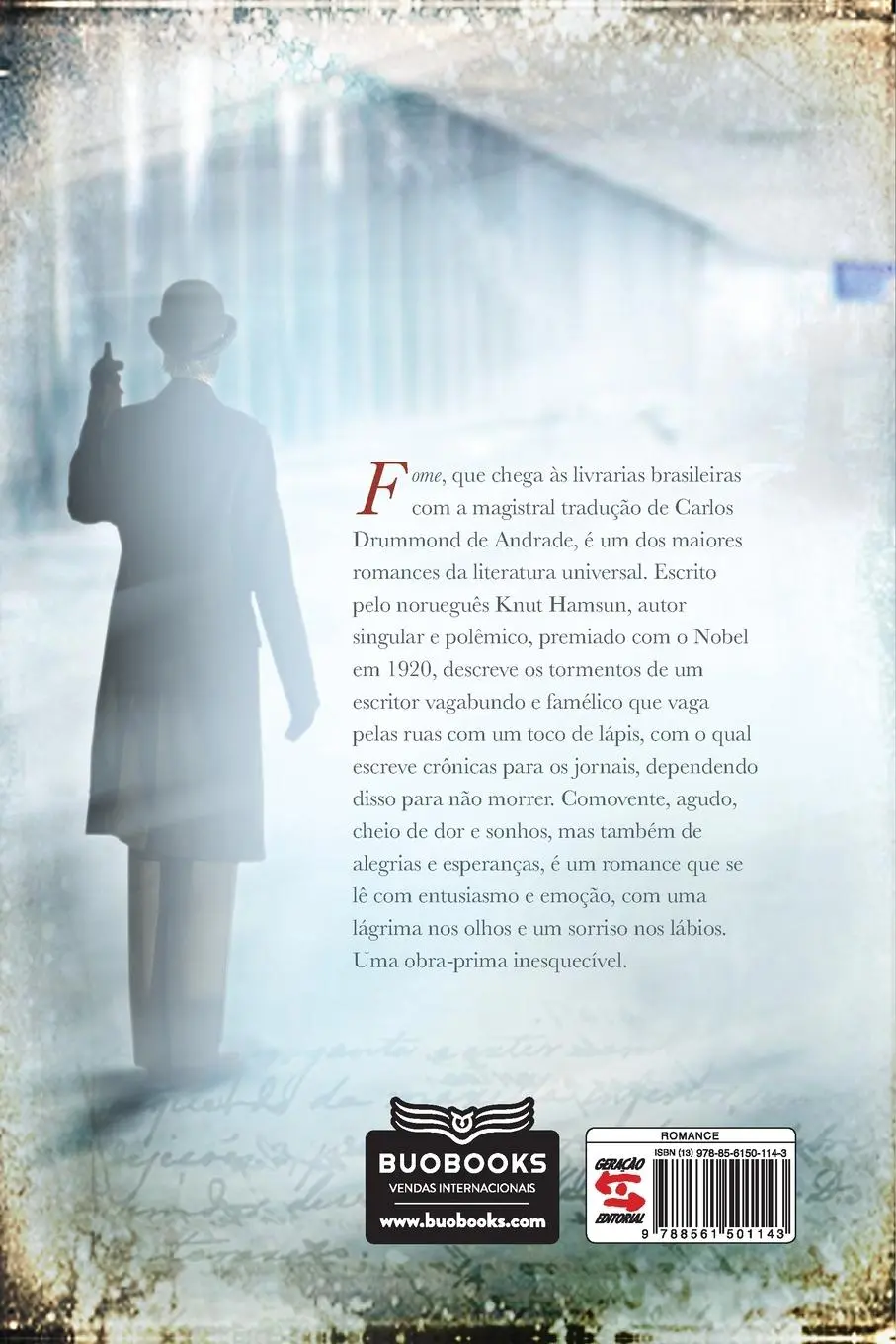 Rückseite: 9788561501143 | Fome | Knut Hamsun | Taschenbuch | Paperback | Portugiesisch | 2009