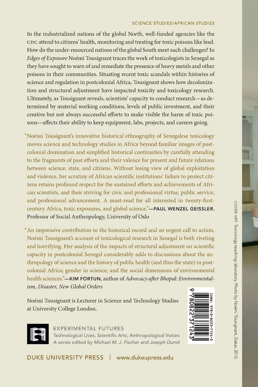 Rückseite: 9780822371243 | Edges of Exposure | Noémi Tousignant | Taschenbuch | Englisch | 2018