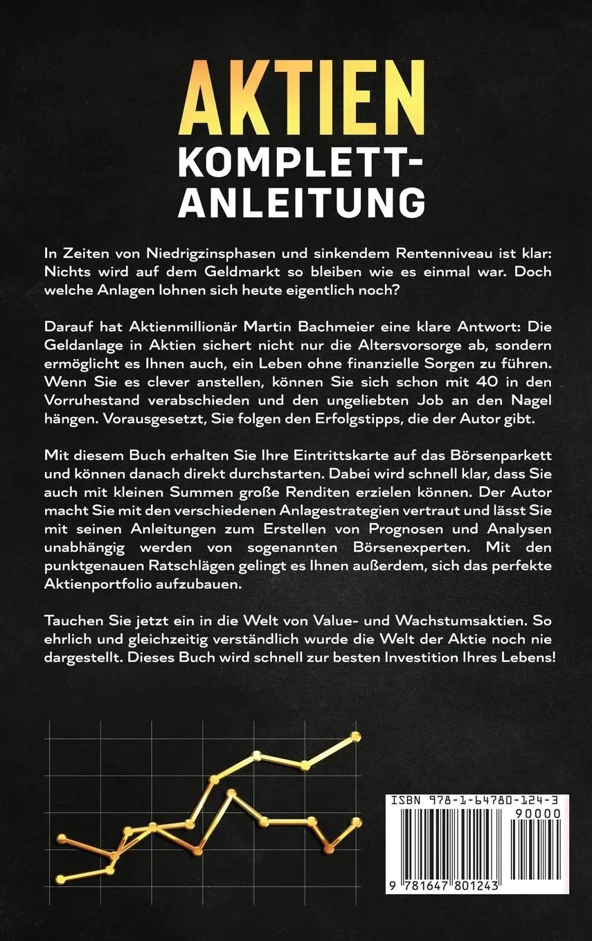 Rückseite: 9781647801243 | Aktien Komplett-Anleitung | Martin Bachmeier | Buch | 2020
