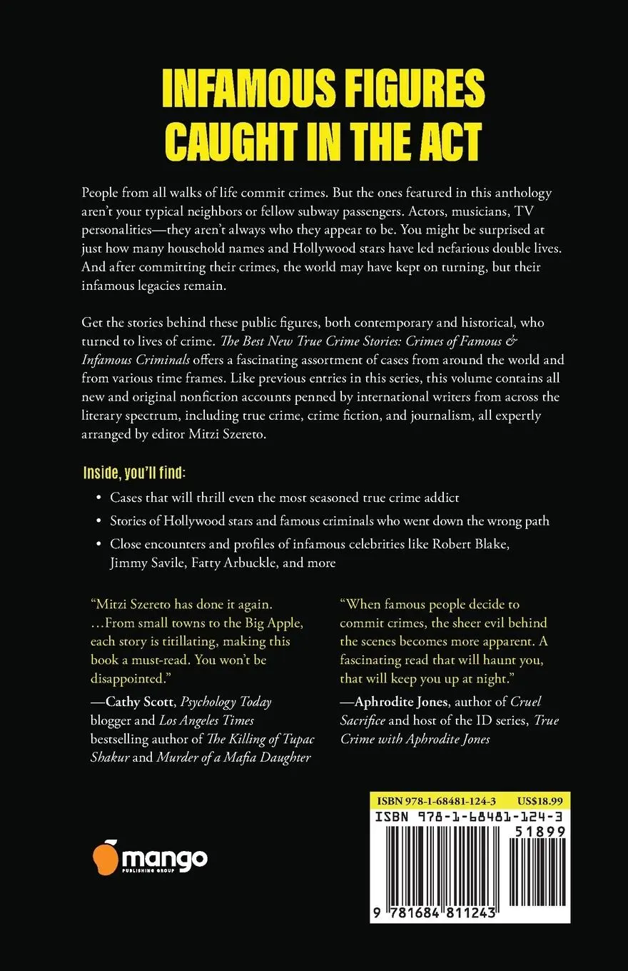 Rückseite: 9781684811243 | The Best New True Crime Stories: Crimes of Famous &amp; Infamous Criminals