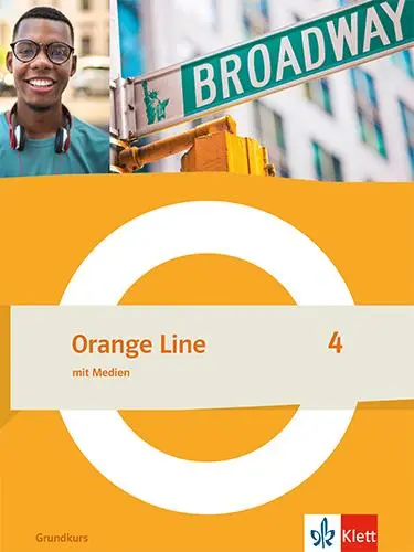 Cover: 9783125491243 | Orange Line 4 Grundkurs. Schulbuch (fester Einband) Klasse 8 | Bundle