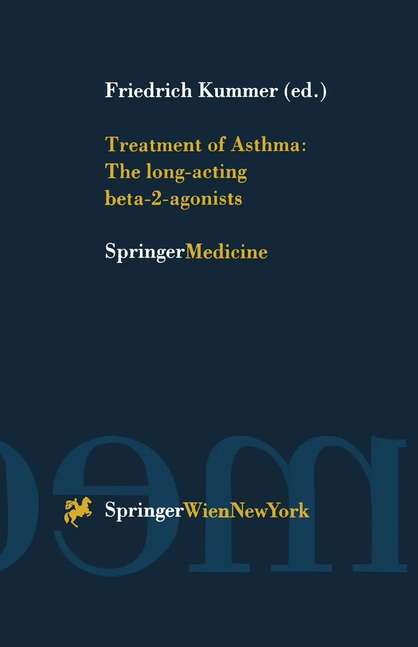 Cover: 9783211831243 | Treatment of Asthma: The long-acting beta-2-agonists | Kummer | Buch