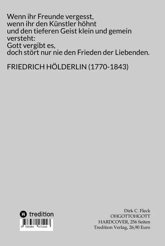 Rückseite: 9783384571243 | OHGOTTOHGOTT | Markierungen | Dirk C. Fleck | Buch | 256 S. | Deutsch