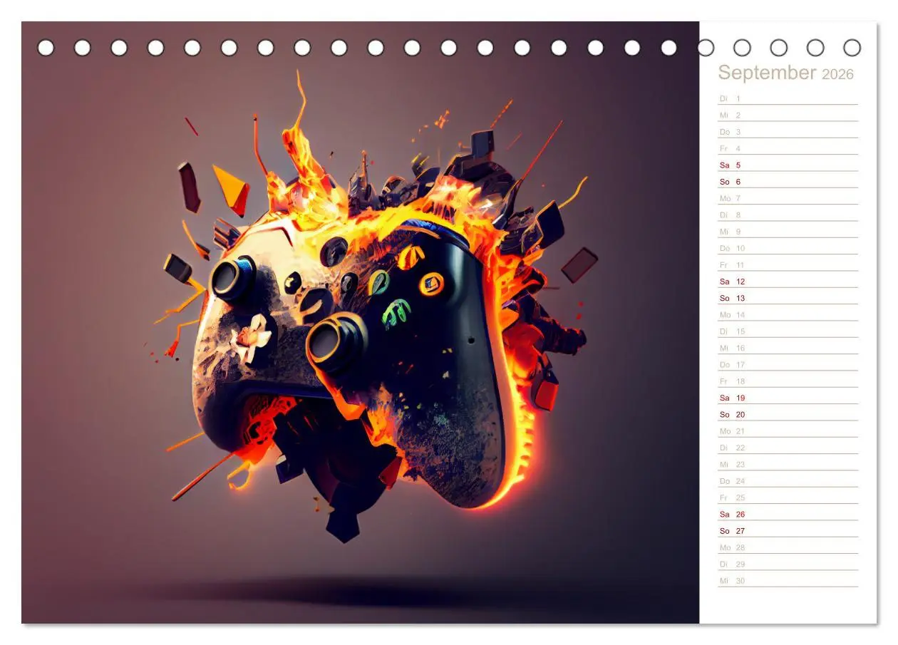 Bild: 9783457381243 | Controller (Tischkalender 2026 DIN A5 quer), CALVENDO Monatskalender