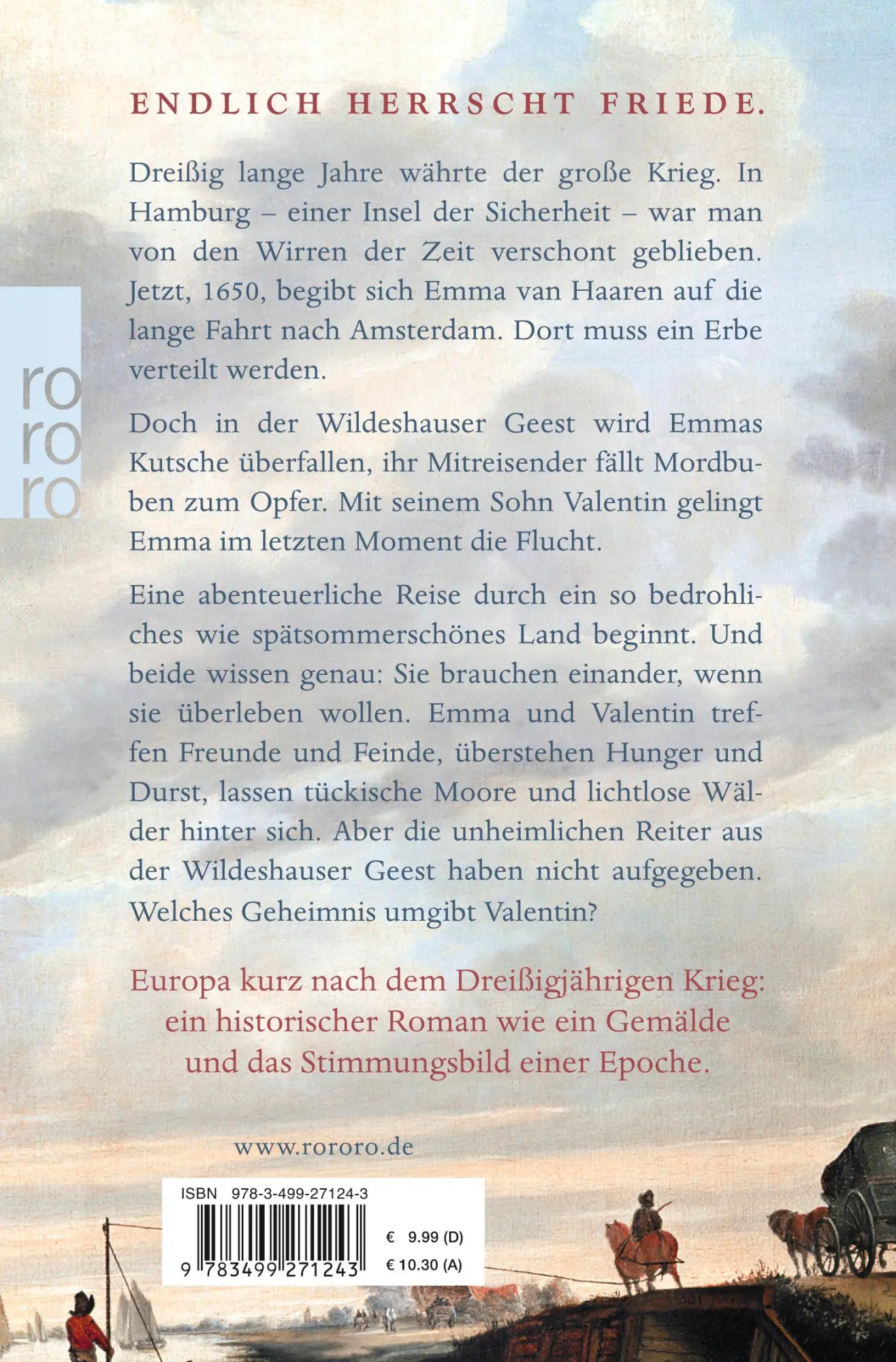 Rückseite: 9783499271243 | Emmas Reise | Petra Oelker | Taschenbuch | 448 S. | Deutsch | 2017