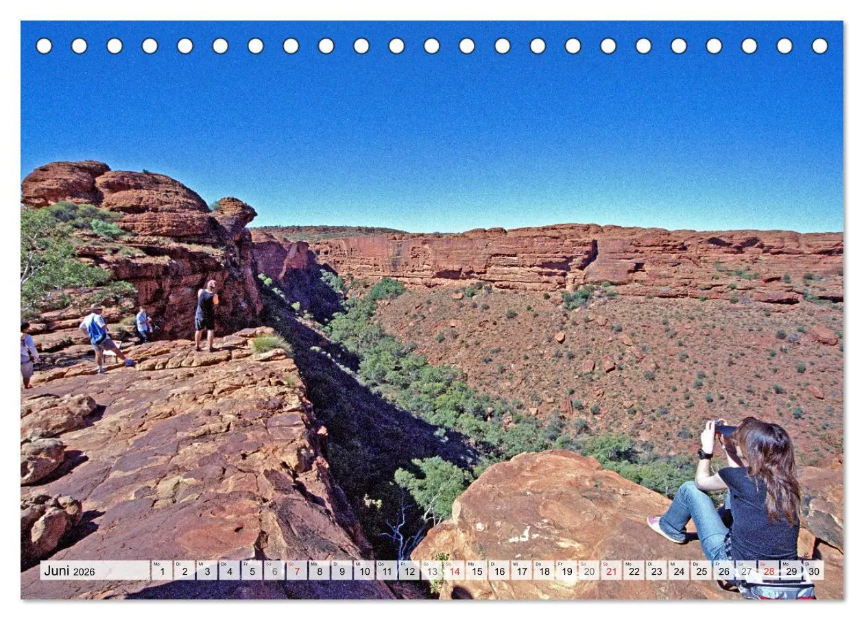 Bild: 9783516161243 | Australien - Faszination Outback (Tischkalender 2026 DIN A5 quer),...
