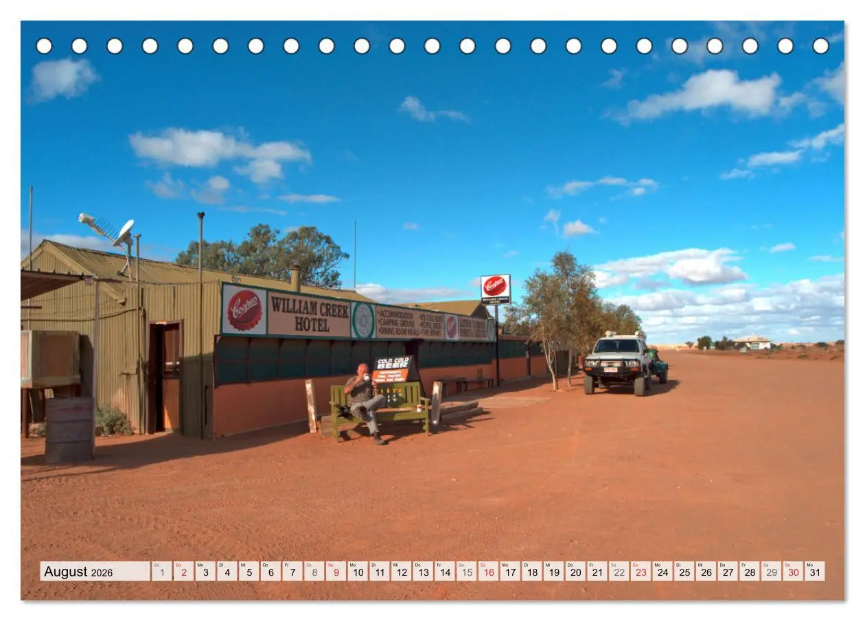 Bild: 9783516161243 | Australien - Faszination Outback (Tischkalender 2026 DIN A5 quer),...