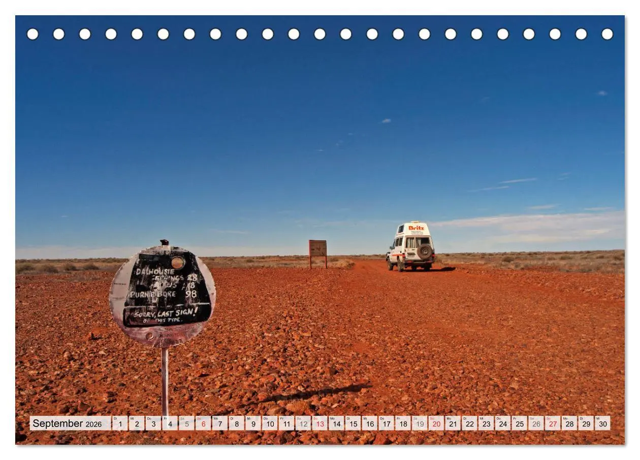 Bild: 9783516161243 | Australien - Faszination Outback (Tischkalender 2026 DIN A5 quer),...